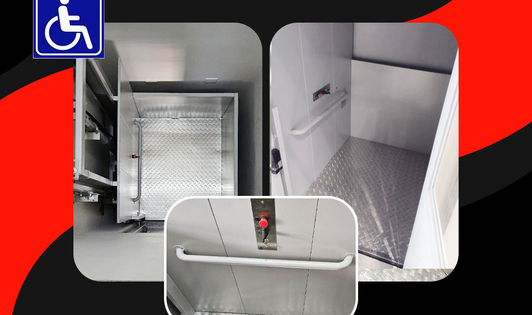 plataformas de acessibilidade semi-cabinadas